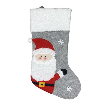 China Wholesale Customized Christmas Stockings Sublimation Christmas Stocking Popular Christmas Gift Christmas Decoration for sale