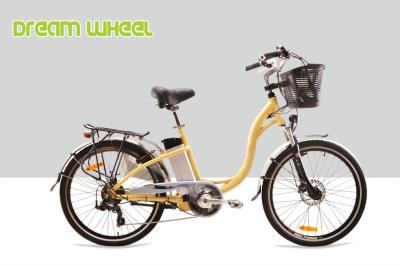 China Stedelijke het Omzetten E van 36V 250W Fiets het Kader van het 26 Duimaluminium Te koop