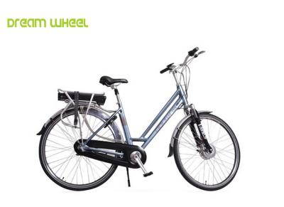 China Bici urbana eléctrica doble del marco 700C del tubo, bici eléctrica de la ciudad fácil del movimiento con Chaincase lleno en venta