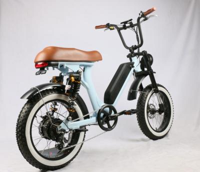 Chine vélo électrique de pneu de 48V 500W 2022 gros, nouvelle conception, gros pneu, moteur puissant de l'amusement 8, suspension à vendre