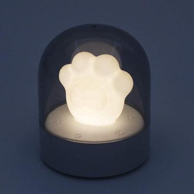 China Modern Nursery Night Light for Kids DITINEK Cute Cat Paw Lamp for Boys and Girls Children Night Rechargeable Light for sale