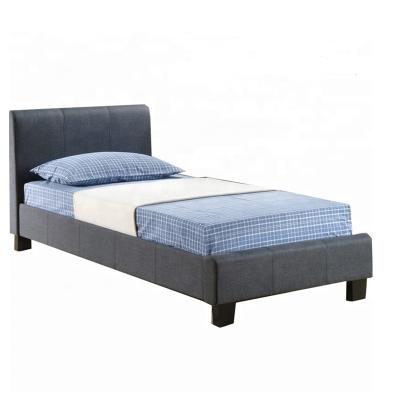 China Eco-friendly bedroom furniture cheap fashional designed classic wood fabric bed headboard for sale