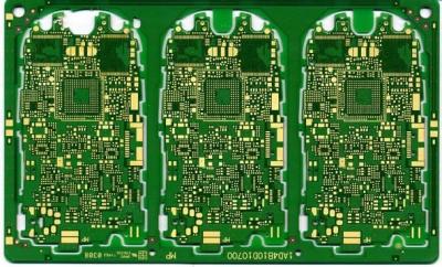 China 1.0mm 2 layer FR4 HDI PCB Board, Multilayer Board With Immersion Gold Fishing for sale