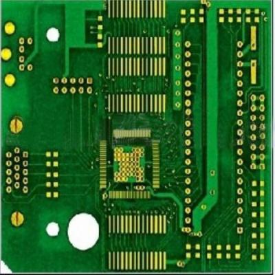 China FR4 TG150 double Layer PCB gold plated and BGA , green solder mask for sale