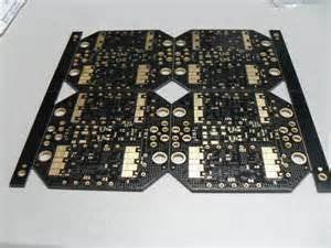 Κίνα Enig βάσεων συνήθειας FR4 το PCB πρωτοτύπων επιβιβάζεται σε 2 στρώμα, μαύρη μάσκα ύλης συγκολλήσεως προς πώληση