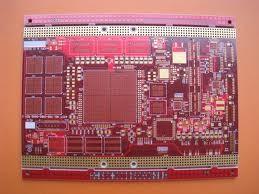 Китай Красный PCB электронных блоков маски припоя паяя толщину 2 oz медную, основание FR-4 продается