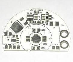 China Custom High Thermal Conductivity Aluminum Iron Alloy Based Led PCB Boards for Spotlight for sale