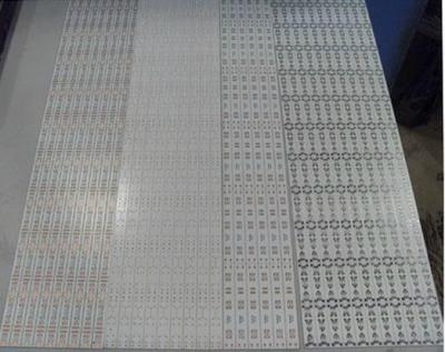 China 2 layer V - CUT Punching HASL - Lead free FR4 LED prototype PCB Board OEM for sale