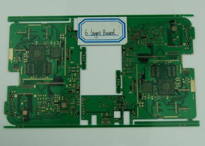 China Gold Finger OSP 6 Layer Rigid PCB Board for Electronic Communication for sale