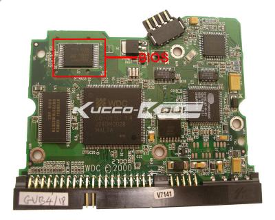 China Placa de circuito impresso da placa de lógica do PWB de WD HDD 2060-001047-001 para 3,5 a recuperação da data do hdd do reparo do disco rígido da polegada IDE/PATA à venda