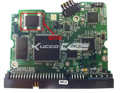 China De de logicaraad van PCB van WD HDD drukte kringsraad 2060-001092-007 voor terugwinning van de de reparatie hdd datum van de 3.5 duimide/pata de harde aandrijving Te koop