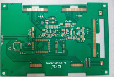 Chine Double OEM dégrossi de la carte électronique de coutume d'or d'immersion de l'ENIG de vert de la carte PCB FR4 OSP à vendre