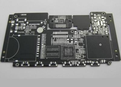 中国 BGA の黒のはんだのマスクの上限の電子工学のための高密度結合 PCB 8 つの層 販売のため