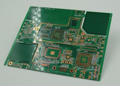 China 10 Layer BGA High Density Interconnect PCB Immersion Gold Plated for sale