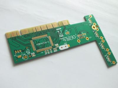 Κίνα Ενιαίο πλαισιωμένο PCB PCBA 1 στρώματος με τη χρυσή χρυσή επένδυση 1.2mm δάχτυλων προς πώληση