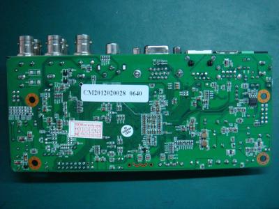 China 4ch D1 Real-time H.264 DVR PCB Board, Multilayer Electronic Printed Circuit Boards for sale