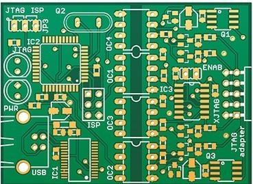 Chine Le tour rapide fait le tour du double panneau plaqué de cuivre de la carte PCB FR4 de couche UL RoHS d'en cuivre de 1 once à vendre