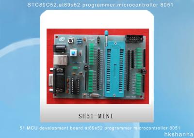 China 51 MCU  IC electronic components development board at89s52 programmer microcontroller 8051 for sale