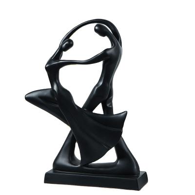 China Creative Minimalist Dancer Resin Home Decoration Nordic Stable From Europe Opens for sale