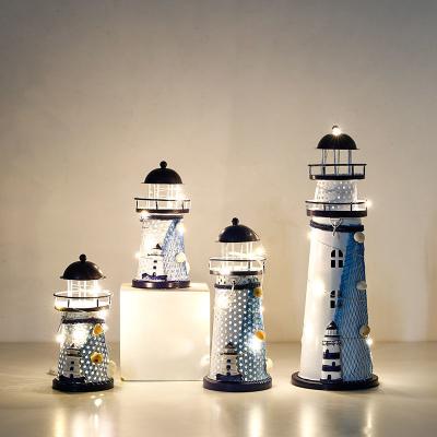 China Europe Mediterranean Lighthouse Living Room Study Resin Decorative Crafts for sale