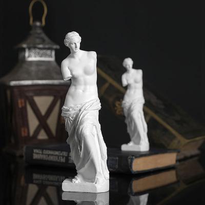 China Nordic Creative Resin Brokeback Venus Art Sculpture Modern Europe Resin Vienna Figure for sale