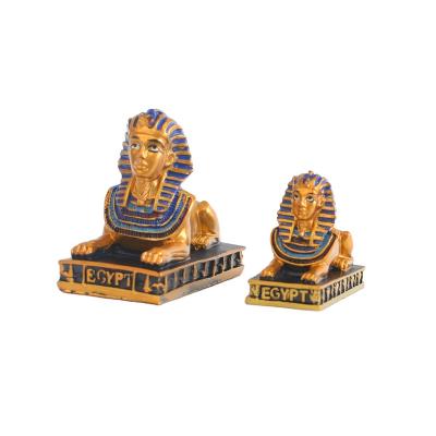 China Egypt Sphinx Toys Ancient Egypt Ornaments Archaeological Wholesale Pharaoh Resin Crafts With Great Price for sale