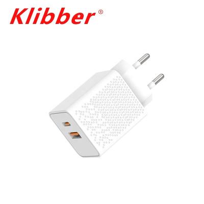 China 2021 Full Durable OEM USA EU Plug 20W Charger QC3.0 Dual Certificate USB C Wall Charger Palladium Fast Travel Charger For Iphone 12 13 for sale