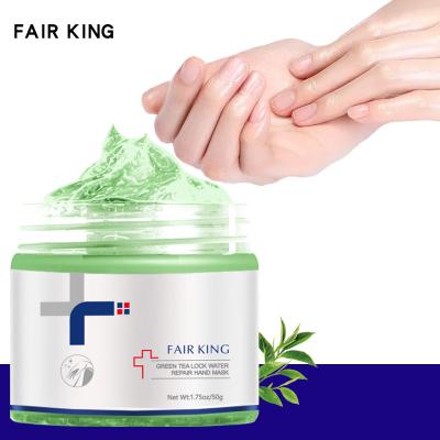 China Skin Care Treatments Green Tea Hand Membrane Moisturizing Gloves Moisturizing Spa Gloves for sale