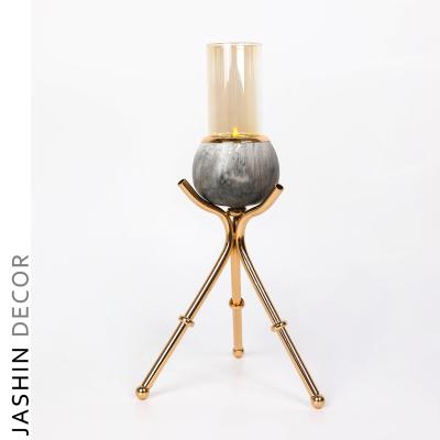 China Metal Modern Creative European Candle Holder Candle Holder Romantic Home Nordic Candle Holder for sale