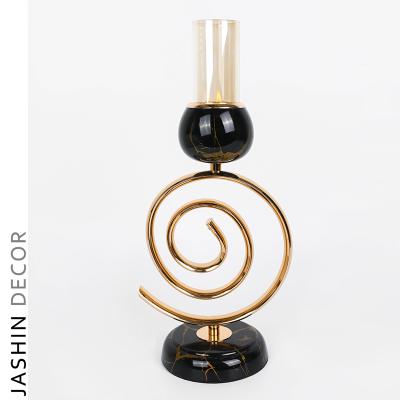 China Modern Wedding Home Decor Table Metal Candle Holder Decorative Candle Holder for sale