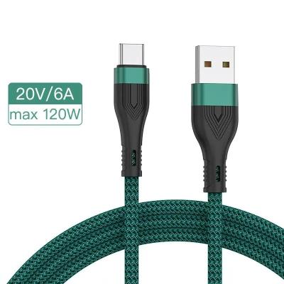 China 66W USB-C Cable for Android Max 120W Fast Charging Type-C Data Cable USB4 Connector for sale