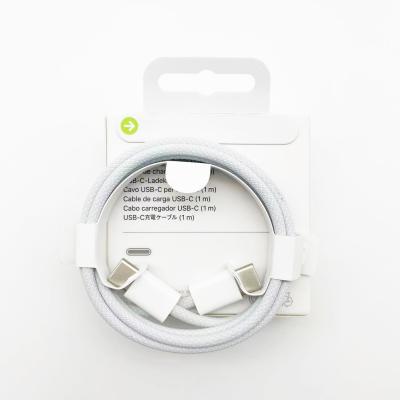 China 3A Fast Charging Type-C to Type-C Cable For iPhone15 Charger 60W USB-C Charging Cable for sale