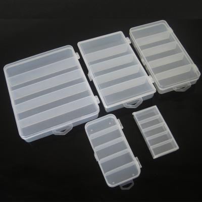 China Fishing Lures Storage Lure Tool Box, Five Grid Box, Large and Small Lure Storage Practical Accessories Fishing Lures Box for sale