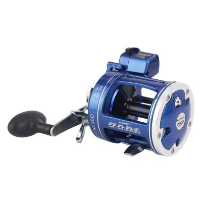 China LEFT HAND New Style Drum ACL Reel With Counter Gear Reel Sea Fishing Tackle Fishing Reels Saltwater for sale