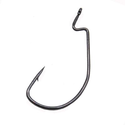 China Crank Hook Carbon Steel Fishing Lure Hooks Barbed Crankbaits 1/0 Hook Fishing Lures for sale