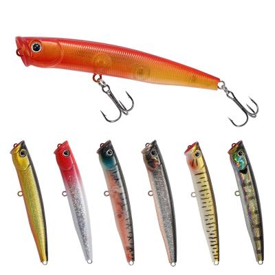 China ABS factory wholesale 7g wave climbing floating pencil zigzag fishing lures fishing lures crankbaits for sale