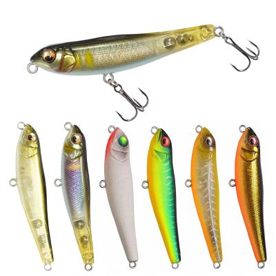 China ABS Factory Wholesale Luya Baits 71MM/7G Submerged Pencil Perch Remote Possibility Perch Bait Lure Fish Fishing Lures Bait for sale