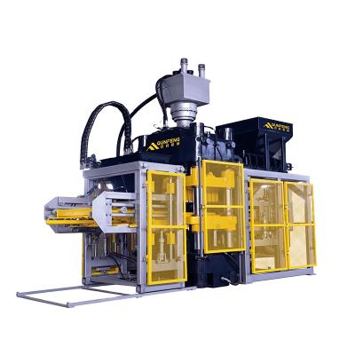 China Building Material Stores Automatic Hydraulic Pressing Concrete Block Machine for sale