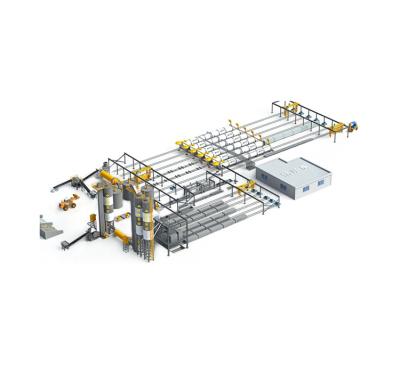 China Building Material Shops Unique Design Hot Sale Block Machine Brick Making AAC Block Production Line for sale