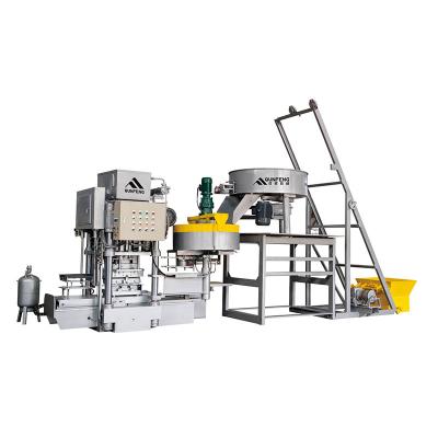 China Building material stores colored cement tiles/concrete roof tile making machine/tile making machine QFW-120 for sale