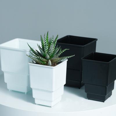 China Modern Meshpot Flower Pots With Tray For Succulents Root Control Plant Gardening Pot For Sale for sale