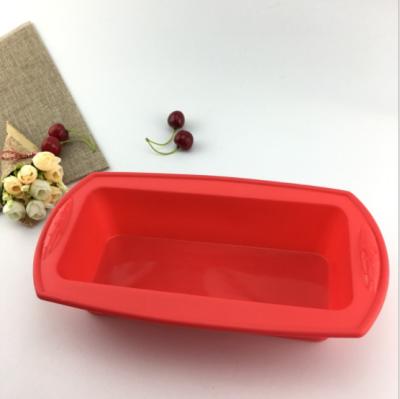 China Viable Large Rectangle Toast Bread Baking Silicone Soap Mold Bread Molds for sale