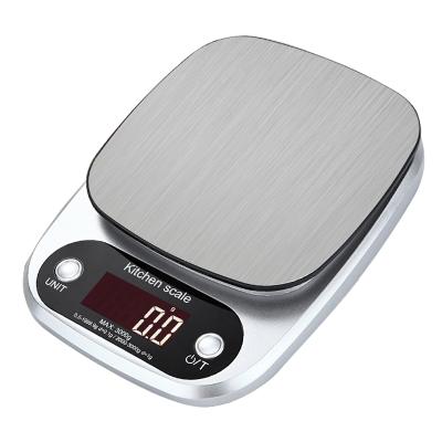 China Kitchen Scales Hot Sale Stainless Steel Kitchen Top Food Scale for sale