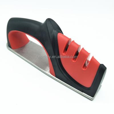 China Viable Portable Multifunctional Professional 3 In 1 Knife Sharpening Tool Manual Knife Sharpener Kitchen for sale