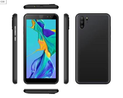 China Dual SIM Card Cheap OEM/ODM Smartphone C30 5.45 Inch 18:9 Detachable Battery LCD Display GSM/3G Android IPS Glass 8.1 Fingerprint Beauty Cameras for sale