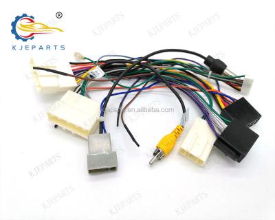 China Automotive 32pin 20pin 8pin Connector with Antenna Wire Harness for Nissans X-Trail Car Audio System for sale