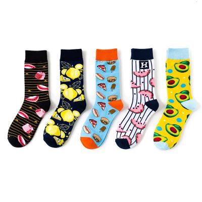 China Wholesale custom made socks QUICK DRY unisex happy colorful simple skate soccer tennis socks cotton basketball socks for sale