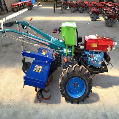 China Tillage Diesel Engine 12 Hp 2 Hp 25 Hp Hand Tractor 20 Wheel Power Tiller Walking Tractor for sale