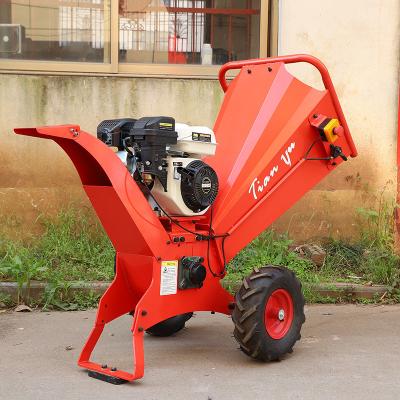 China Building Material Shops Small Shredder Landfilling Crusher Diesel Wood Splitting Machine 15hp Diesel Wood Chipper for sale