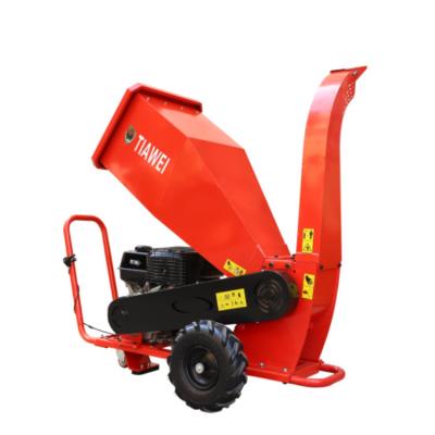 China Building Material Stores Factory Supply Quality Forestry Machinery Super Mini Compact Wood Chipper Machine Tree Branch Shredder 15 Hp Electric Motor for sale